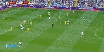 半场-马杜埃凯传中造加西亚自摆乌龙 英格兰1-0领先安道尔